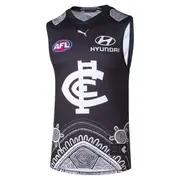 Men's AFL Carlton Blues Football Club 2025 Indigenous Replica Jersey