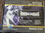 Power Acoustik Single DIN In-Dash Multimedia Disc Player PADVD-370t DVD/CD/Aux