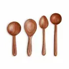 Neem Wood Spatulas Ladles for Cooking & Serving [ Set of 4 ]