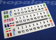 Scalextric/Slot Car 1/32 Scale Sticker Decals
