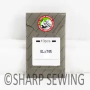 JANOME COVERPRO ORGAN NEEDLES (10, 30, OR 100) ELX705 BP