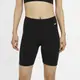 Nike 短褲 One Shorts 女款 黑 單車褲 中腰 緊身褲 無縫 運動 口袋 【ACS】DD0244-010