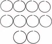 HUVNEXA 10pcs/lot Cylinder Piston Ring 34mm * 1.2mm, for Zenoah, G26L G26N G26LS/LH BC2601 2600 2610, for Husqvarna, 226RJ Brush Cutter Trimmer Car Piston Ring Set