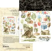 Graphic 45 Rub-On Transfers-Hip Hip Hooray