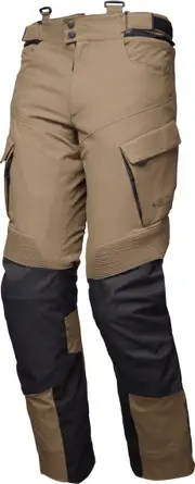 Modeka Lucano, textile pants waterproof , color: Light Brown/Black , size: M