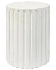 Jamie Young Fluted Column Side Table