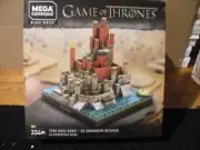 MEGA CONSTRUX GAME OF THRONES ''RED KEEP'' BLACK SERIES 334 PIECES NIB