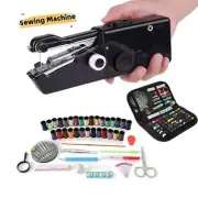 Portable Mini Manual Sewing Machine Cloth Fabric Handy Needlework Accessories