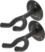 Hoement 2 Sets Guitar Hook Wall Guitar Display Stand Ukulele Wall Stand Erhu Support Rack Ukulele Guitar Holder Ukulele Wall Mount for Shop Guitar Bass Hanger Iron Bass Holder Guitar Stand