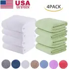 4 Pack Bath Towel Set Extra Large Bath Towels Coral Fleece Soft Quick Dry 30x60
