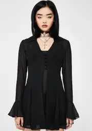 [Dolls Kill x The Craft] Deadly Secret Babydoll Dress