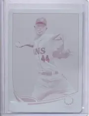 2013 Topps Pro Debut A.J. Cole Magenta Printing Plate..Only 1/1 in World