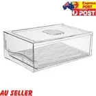 Clear Fruit Storage Containers Drawer-Type Transparent for Food Egg Meat Storage