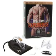 CB-6000 Chastity Cock Cage Kit - Clear-(6000clr)