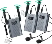 SYNCO-WMic-TS-UHF-Wireless-Lavalier-Microphone-System for Smartphone,DSLR,Laptop
