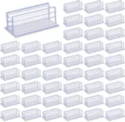 150 Pcs Self Adhesive Sneeze Guard Holder Ticket Sign Holder Glass Sign Stands