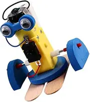 Vaguelly 1 Set DIY Assembly Crawling Robot for Science Technology Learning Kit Enhances Imagination Fine Motor Skills Educational Present for Birthdays Holidays