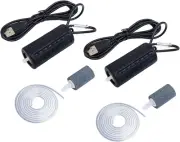 2 Sets Mini USB Fish Tank Aquarium Air Pump Super Silent Oxygen Air Pump Air ...