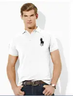 美國 RALPH LAUREN BIG PONY 大馬POLO 衫. 白色 SIZE : XSL 現貨只有一件