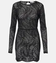 [Alexandra Miro] Alexandra Miro Genevieve lace minidress AU 16 black