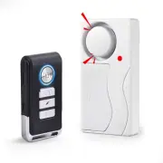 Protection Kit Magnetic Sensor Alarm Indoor Remote Control Stick to Window Door