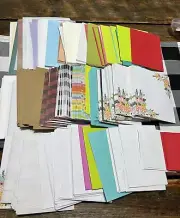 Over Three (3) Pounds Envelopes Assorted Sizes,Colors, Designs Card Making