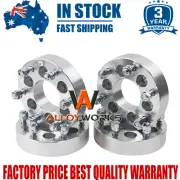 4X 38mm 6stud Wheel Spacer 12X1.25 For Nissan Navara D40 FRONTIER PATHFINDER AU7