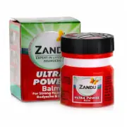 Zandu Ultra Power Balm 8 ml Herbal Balm For Headaches Bodyache Cold