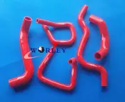 Silicone Radiator Hose Kit for Ford Falcon BA BF XR6 Turbo XR 6 6cyl RED
