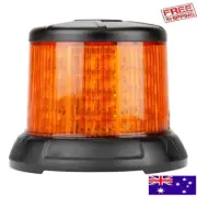 Roadvision LED Beacon Micro Revolver Dual 10-30V Amber Fixed Mount 33W 10 Functi