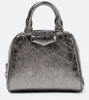 [Givenchy] Givenchy Antigona Cube Nano leather tote bag One size silver