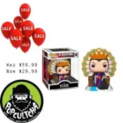 Snow White and the Seven Dwarfs - Evil Queen on Throne Deluxe Pop! Vinyl Figure