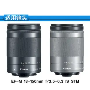 JJC 遮光罩 EW-60F Canon RF-S 18-150mm / EF-M 18-150mm 用