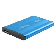 3TB USB 3.0 5Gbps Hard Disk External Enclosure Aluminum Alloy 2.5 inch SATA HDD SSD Mobile Case For Laptop PC Accessories Blue