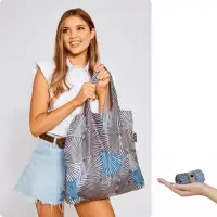 在飛比找momo購物網優惠-【ENVIROSAX】折疊環保購物袋―馬洛卡 貝海(貝殼)