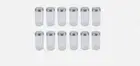12x 1 Litre Quart Wide Mouth Mason Australia Preserving Jars BPA Free**