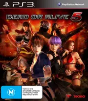 Dead or Alive 5 (PS3) Very Rare PAL Australian First Edition