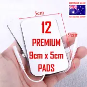WELLNESS PLUS TENS compatible 9cm x 5cm x 12 ELECTRODE PADS - 100 + SOLD ⭐⭐⭐⭐⭐