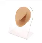 Tongue Piercing Silicon Model Needle Display. Good For Display/Piercing Practice