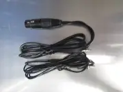 Flex ACC-4PXLR-TRS, 4 pin XLR to 1/8"(3.5mm) TRS plug and RCA Male Plug for Flex
