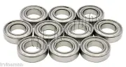Lot 10 Radial Bearings 5x11x4 Stainless Shielded ABEC5