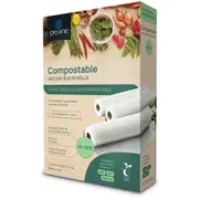 Pro-Line Compostable 9 x 28cm x 4.0m Vacuum Sealer Rolls - Plant Based