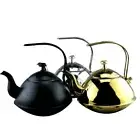 Gas Stove Heatable Tea Kettle Stove Top Kettles Teapot W/Handle Stainless Steel