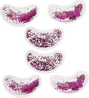 TOVINANNA 6pcs U-shaped Eye Patch Wipes Sleeping Eye Products Lid Stye Collagen Eye Patches Cooling Eye Pads Freezable Eye Stickers Eye Cooling Pads Eye Care Patches Purple Gel