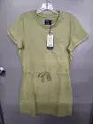 United By Blue Women's Organic T-Shirt Dress - Sage Green XS