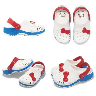 Crocs 卡駱馳 Hello Kitty Classic Clog 凱蒂貓 親子鞋 大人 中小童 任選 [ACS]