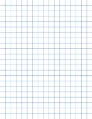 Graph Paper Pad, 8-1/2 x 11 Inches, 1/2 Inch Ruling, 50 Sheets, Pack of 12 Pads