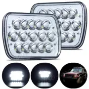 5x7 H6054 LED Headlights Hi/Lo 7x6 For Jeep XJ YJ Ford Probe Chevy S10 Truck Van