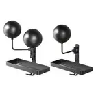 Motorcycle Safety Helmet Holder Hook Jacket Coat Hanger Wall Mount Rack