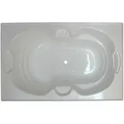 Andorra 1790*1100*530mm bath tub White Acrylic drop in Rectangle